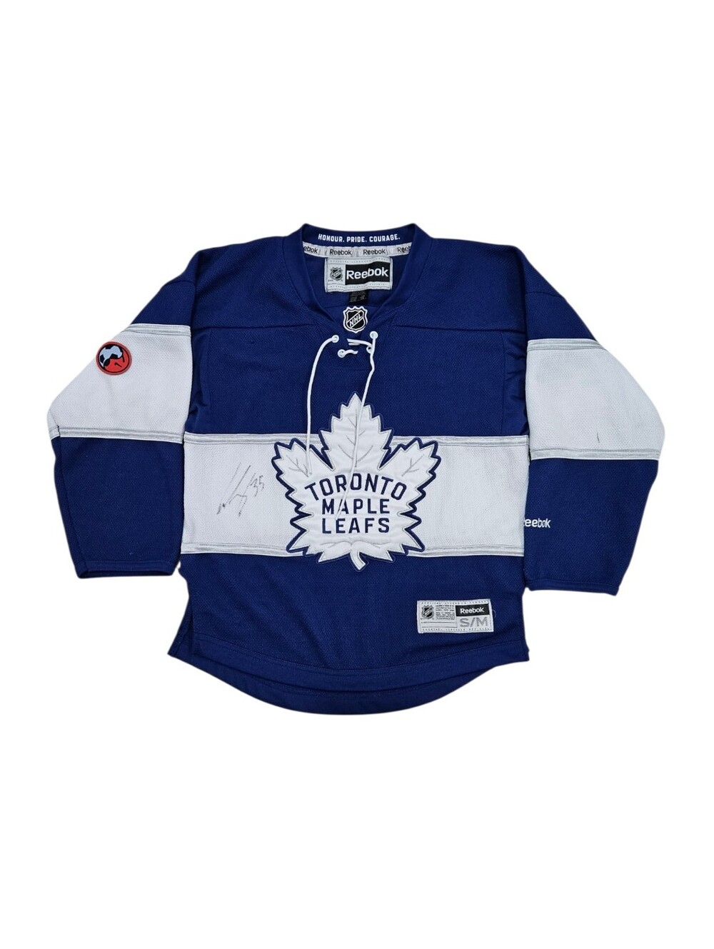 Reebok Toronto Maple Leafs Youth S/M Signed NHL Jersey